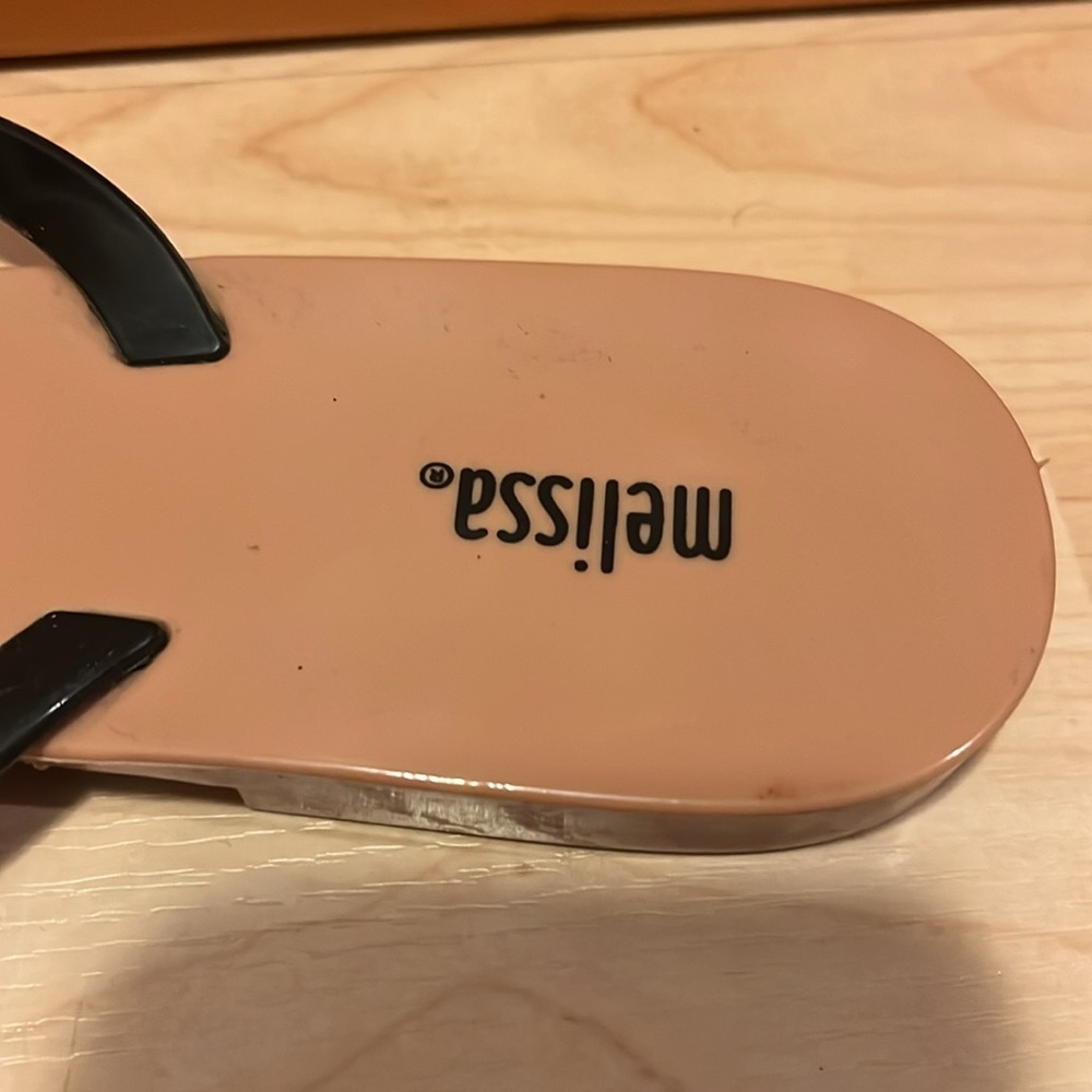 Melissa floral jelly flip flops women’s 9 - Picture 6 of 12